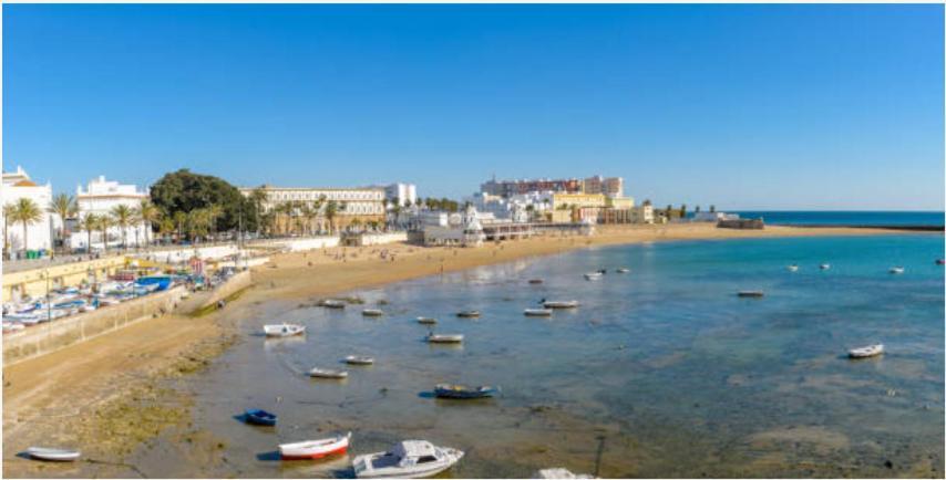 Paseo Maritimo De Cadiz Lejlighed Eksteriør billede